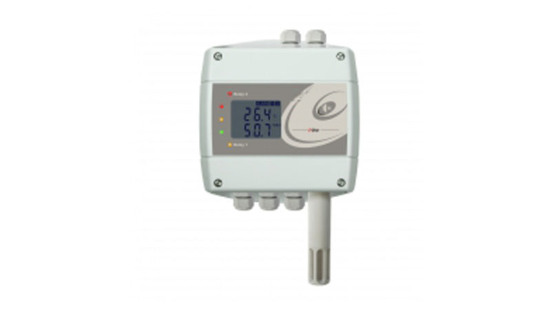 Amdohai Thermomètre Hygromètre Numérique pour iOS/Android Capteur de  Température d'Humidité Intelligent avec Alarme et Stockage de Données pour